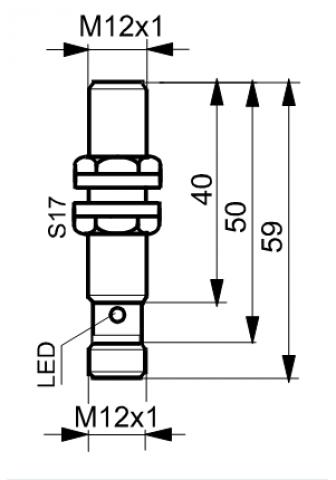 Czujniki indukcyjne Czujniki indukcyjne TIDC1202R