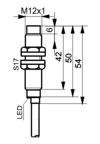 Czujniki indukcyjne Czujniki indukcyjne TIDC1204R