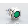  Kontrolka zielona LED; 22mm; 12VAC/DC; wandaloodporna 