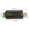 Przemysłowy konwerter USB na  sygnał RS485