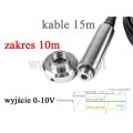 Sonda do ścieków; hydrostatyczna do 10m; wyjście 0-10V; kabel 15m