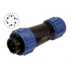 SP1310/P5, złącze przemysłowe, wtyk na kabel, 5 pinów, 4A